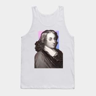 French Mathematician Blaise Pascal illustration Tank Top